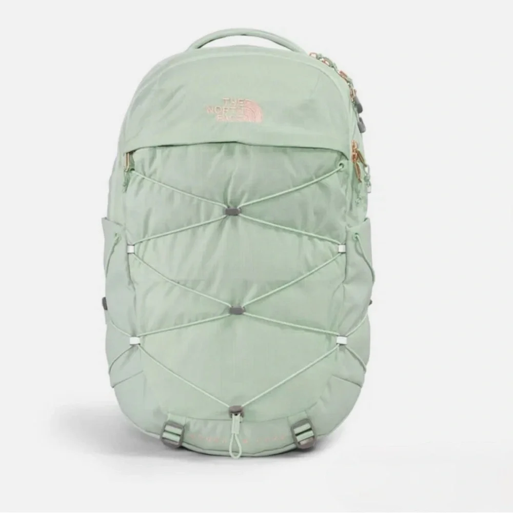 The North Face Borealis Luxe Backpack, Misty Sage/Burnt Coral,27L